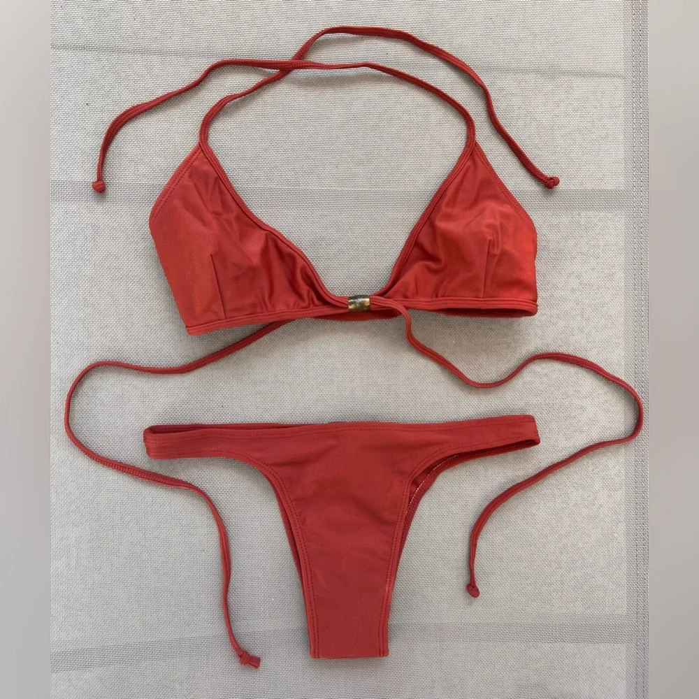BRAZILIAN BIKINI MADE IN BRAZIL BATHING SUIT two-piece Samba Swimwear bikini set - Picture 5 of 16